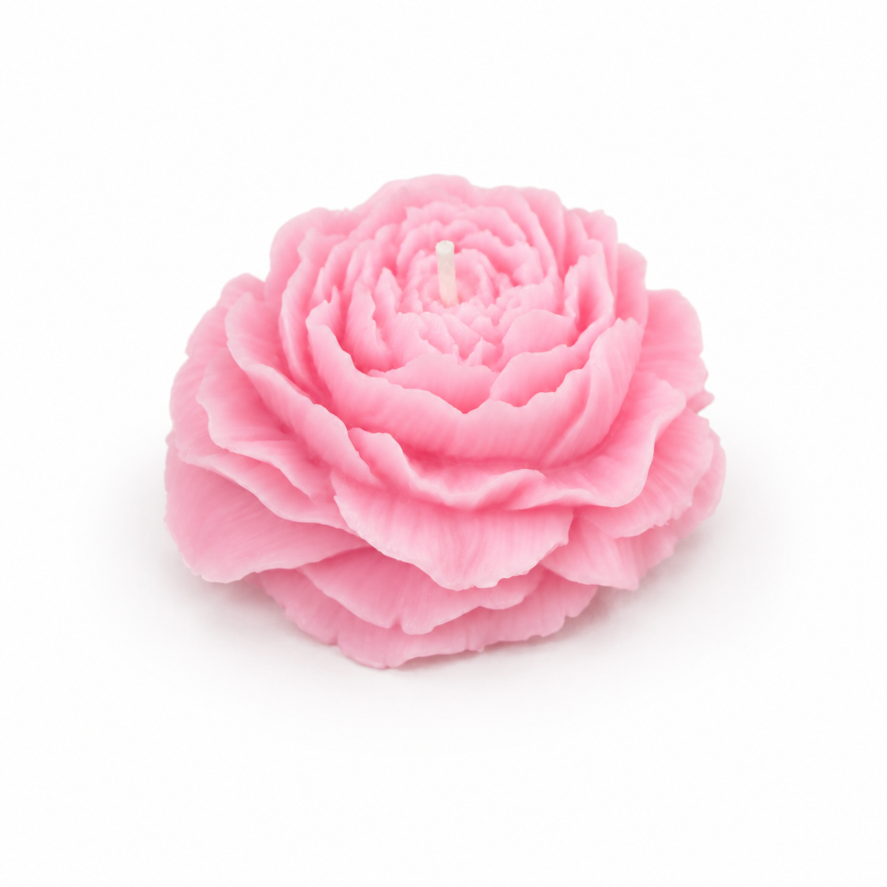 Bloom Rose Shaped Scented Candle (Pink)(approx-85gm)