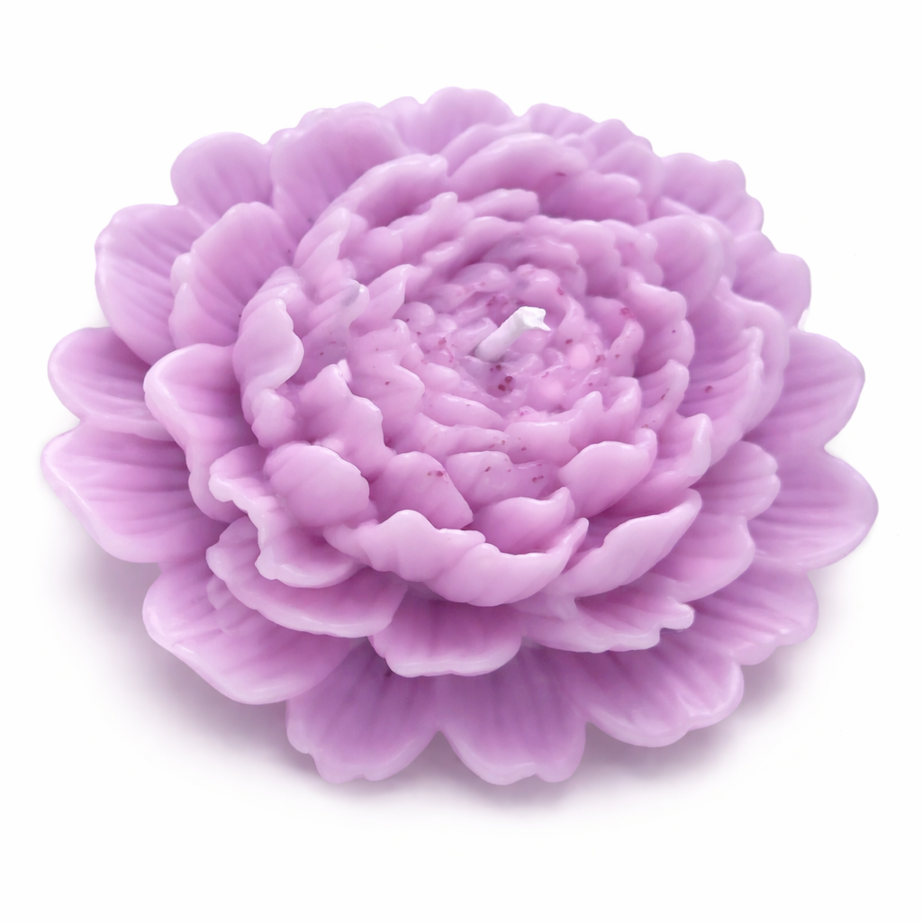 Designer Scented Lotus Candle(approx-75gm)(purple)